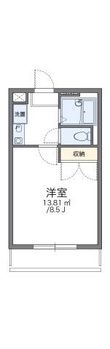 レオパレス冨田の間取図