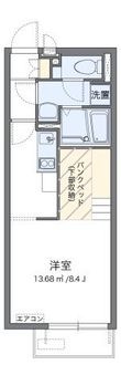 レオネクストポムールⅣの間取図