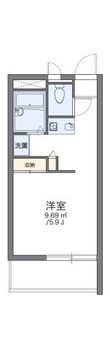 レオパレス熊野の間取図
