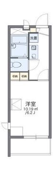 レオパレスASHIHARAの間取図