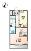 プランドール三木の間取図