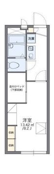 レオパレスメープル北神の間取図