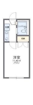 レオパレス松田の間取図