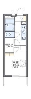 レオパレスアズサの間取図