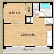 嶋田パールハイツの間取図