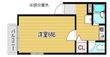 川井ハイツの間取図