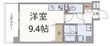 サンクラッソ三ノ宮加納町の間取図