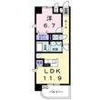 ヴィラ村雨の間取図