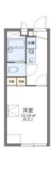 レオパレス北野坂の間取図