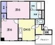 プランド－ル谷上の間取図