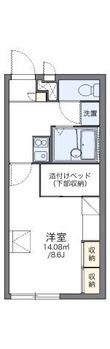 レオパレスCONFORT加古川の間取図