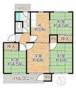 狩口台住宅42号棟の間取図