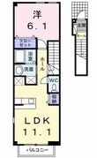 イマージュの間取図