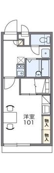 レオパレス三田ウチダ3号館の間取図