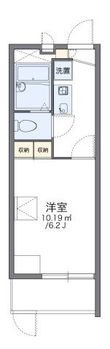 レオパレスカサグランデの間取図
