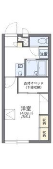 レオパレスISABEの間取図