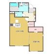 Reveur甲東 Ⅰの間取図