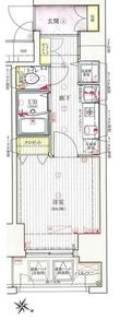神戸市中央区筒井町3丁目の間取図