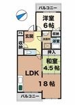 サンフローラ南別府の間取図