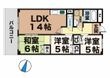 サンライフ大津和の間取図