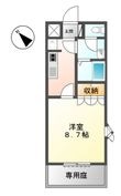 ラフォーレの間取図
