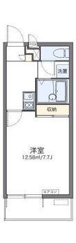 レオパレスタークの間取図