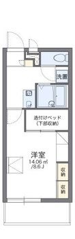 レオパレススワニエの間取図