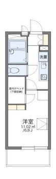 レオパレス青渓の間取図