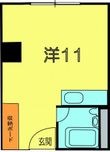 写真：メゾンド山手2階の間取図