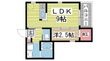 ハイム ルーエの間取図