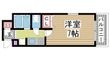 写真：ヴェルディ神戸7階の間取図