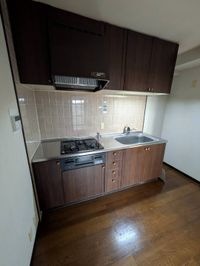 コンパクトなキッチンで掃除もラクラク