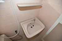 コンパクトで使いやすい洗面所