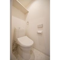ゆったりとした空間のトイレです
