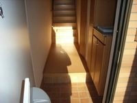 シンプルで使いやすい玄関です