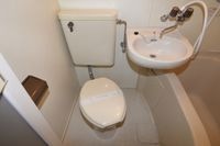 清潔感のあるトイレです