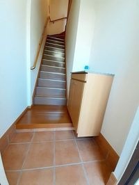 ゆったりとした玄関です