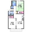 サニーグリーン北喜　Aの間取図