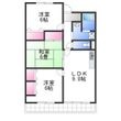 セーヌ東岸和田の間取図