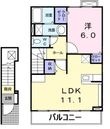 カーサ プラシードⅠの間取図