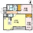 グレースコート常盤の間取図