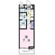 アペルト泉佐野Ⅴの間取図