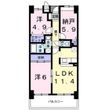 セントレジデンスの間取図
