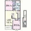 Ｍａｎｏｎｄ・ｊｏｕｌｅの間取図