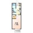 セジュール井原の里 A棟の間取図