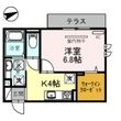 R-001の間取図