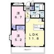 グレイス恵風の間取図