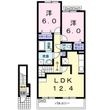 サニーパークⅢの間取図