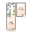 フジパレス岡田の間取図
