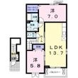 フォンテーヌ2番館の間取図